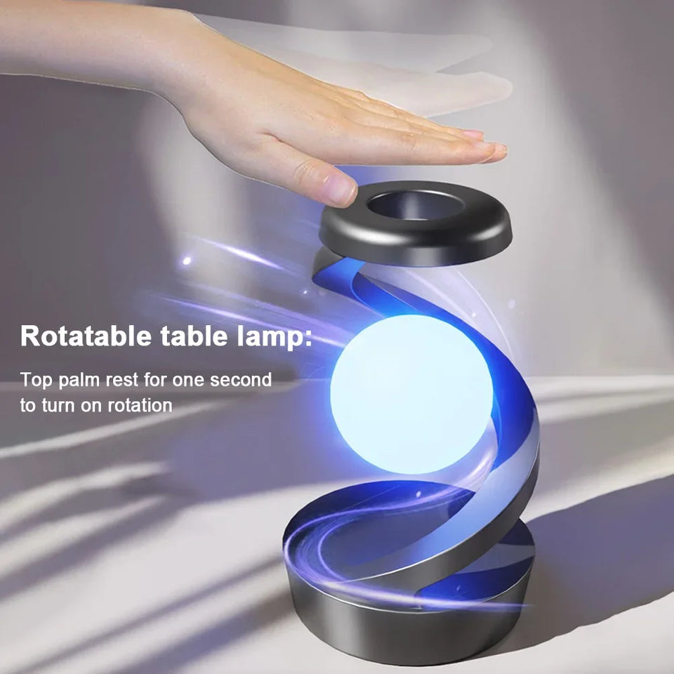 Levitating Ball Lamp with Wireless Charger