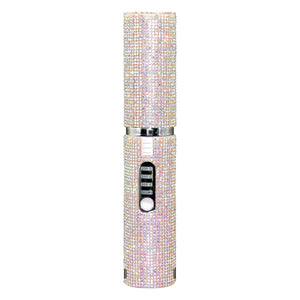 Portable Hair Straightener With Rhinestones