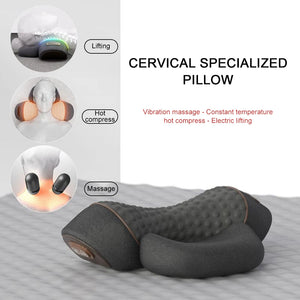 Electric Neck Massage Pillow Heating & Vibration