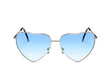 Retro Big Heart Sunglasses Women