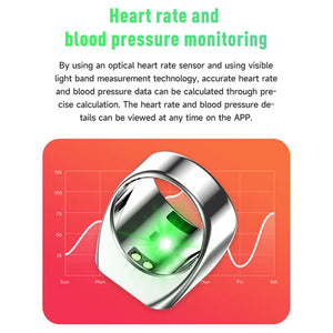 Smart Ring, Health Management, Heart Rate Sleep Monitoring