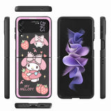 Cartoon Case For Samsung Galaxy Z Flip 3 4 5G