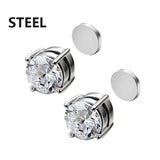 1pairs 6mm Fashion Earrings for Men and Women