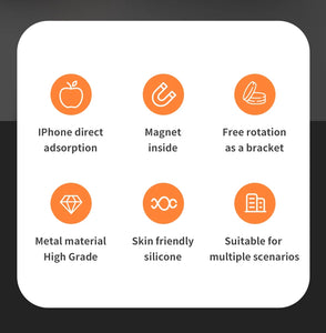 New Magnetic Cellphone Ring Holder for Mag Safe