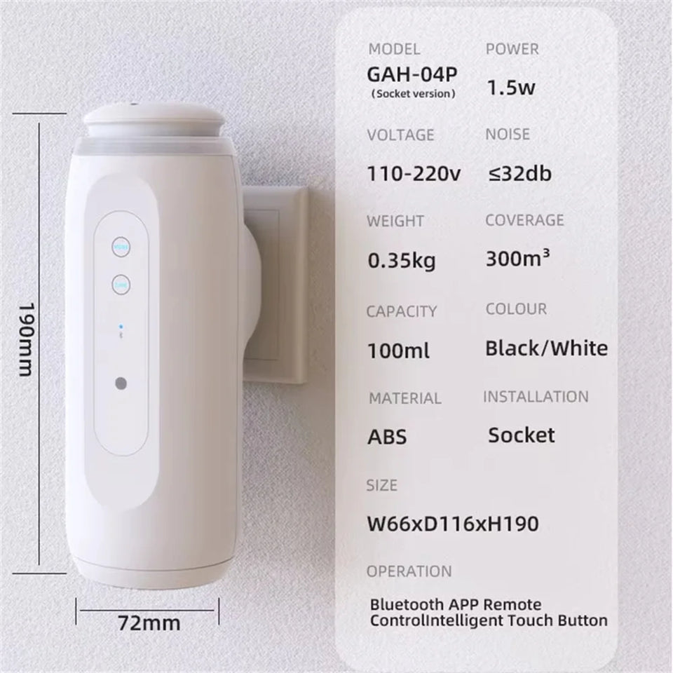 Wall Plug Aroma Diffuser Smart Fragrance Diffuser